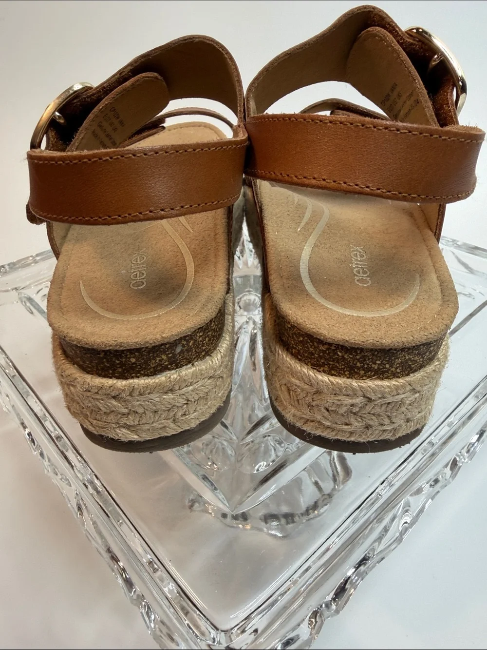 Women’s Aetrex Vania Arch Support Platform Sandal